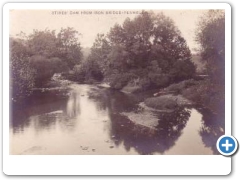 Penwell - Sire's Dam From the Iron Bridge - c 1910