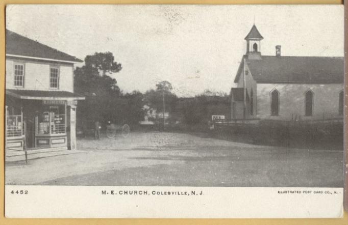 COLESVILLE~STORE & CHURCH~1908